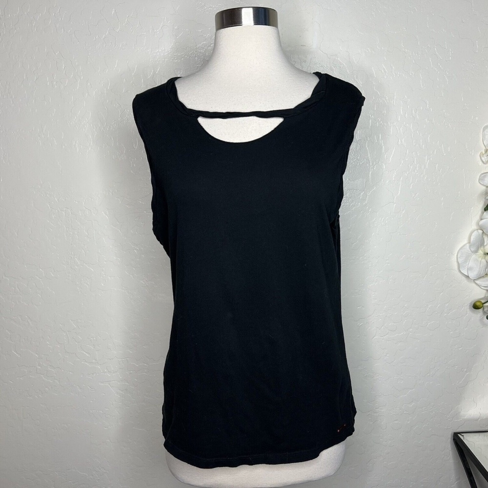 Philanthropy- Cuba Muscle Tank Black Cat S